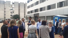 Ministri u obilasku zgrade Centra za socijalnu skrb Zadar na Voštarnici, Foto: SJM/Radio Zadar