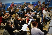 Simfonijski orkestar HRT-a na probi u Maloj dvorani Doma sportova, Foto: Marija Štilinović/HRT