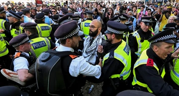 London: Uhićeno 365 pristaša zabranjene skupine "Palestine Action"