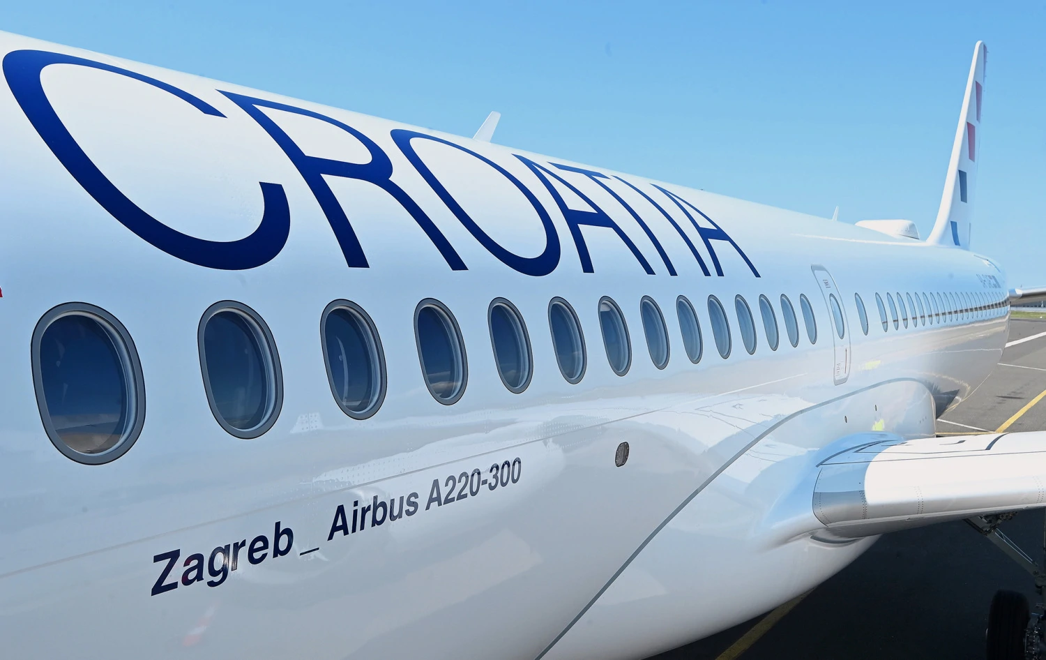 Novi Airbus A220-300 u floti Croatia Airlinesa