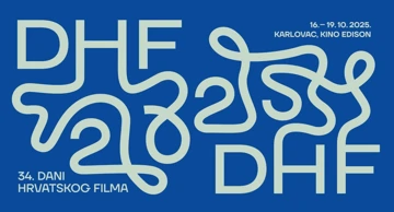 Plakat 34. Dana hrvatskog filma