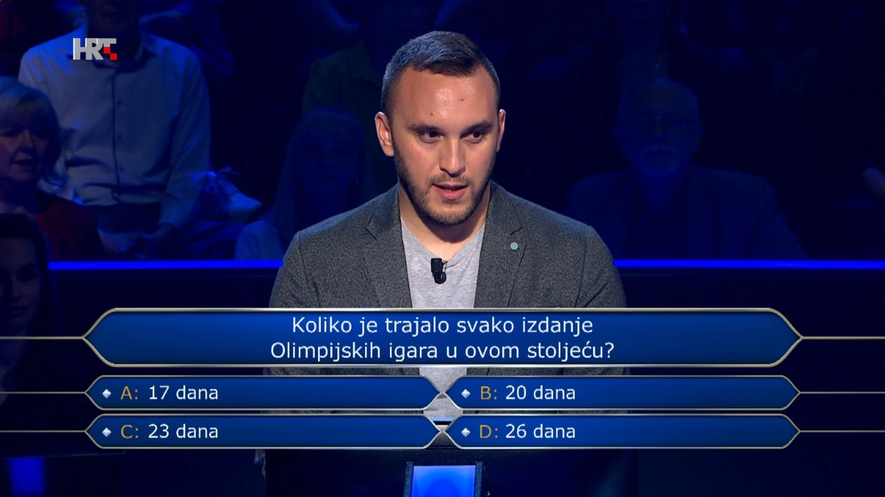 Vladimir Dadić, Foto: Tko želi biti milijunaš?/HRT