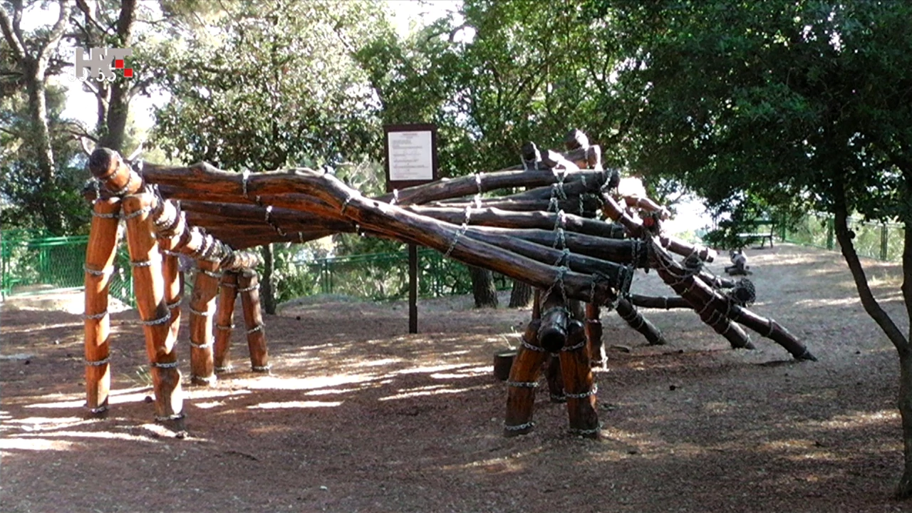 Jedna od skulptura Efre Avile, Foto: Dobro jutro, Hrvatska/HRT
