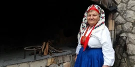 Mljet, smaragd Mediterana, Foto: Nike Radulj iz Kozarice u tradicionalnoj nošnji (Foto: Tatjana Rau/Glas Hrvatske)/-