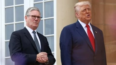 Donald Trump i Keir Starmer u Turnberryju