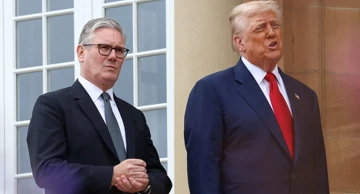 Donald Trump i Keir Starmer u Turnberryju