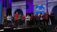 Splitski muški pjevački zbor "Brodosplit" nastupio je u stanci Finalne večeri, Foto: Edo Gracin/Radio Split