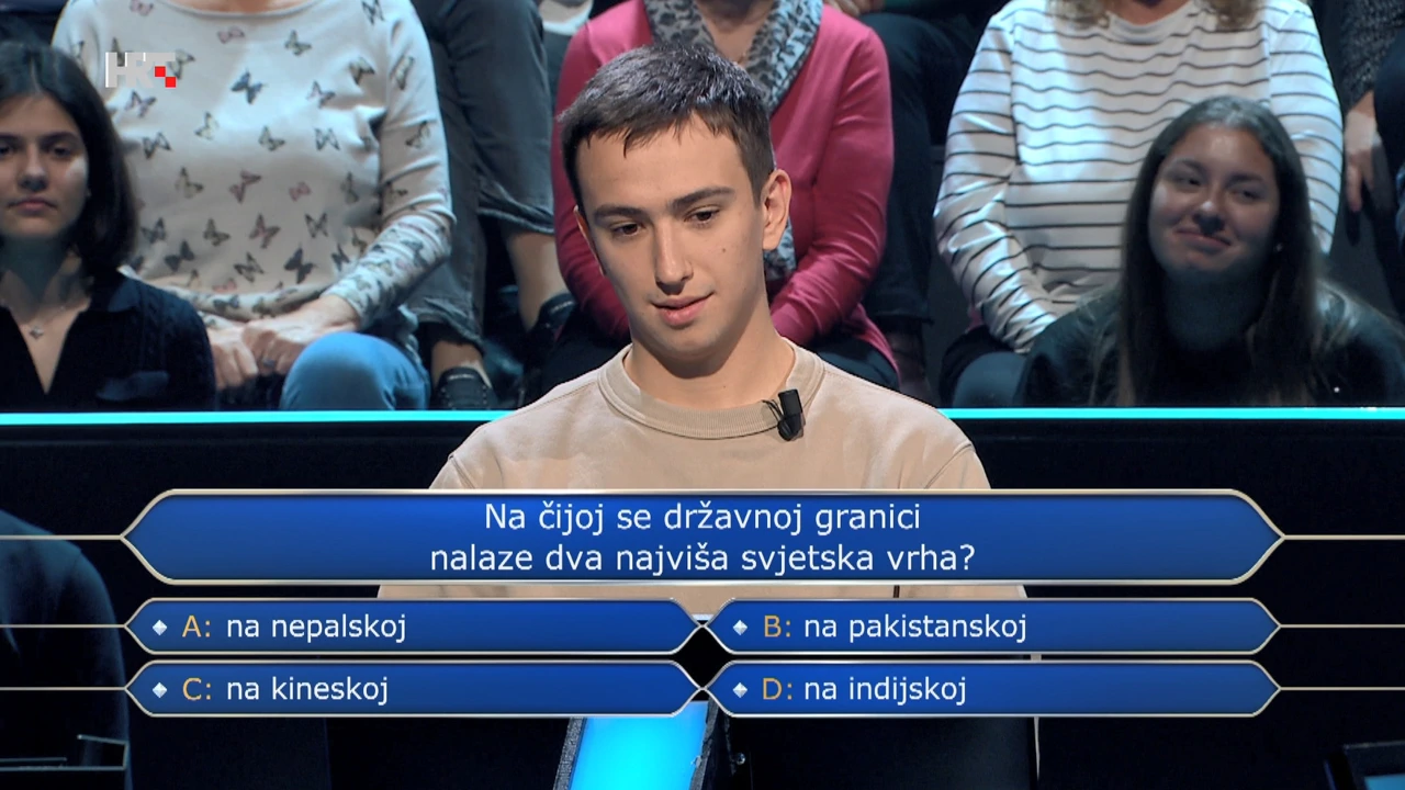 Nino Sarta, Foto: Tko želi biti milijunaš?/HRT