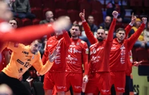 Hrvatski rukometaši protiv Slovenije, Foto: Sanjin Strukic/PIXSELL