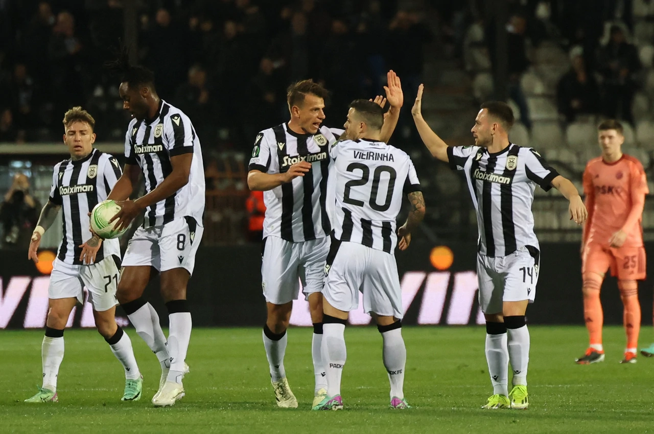 Slavlje PAOK-a, Foto: Alexandros Avramidis/REUTERS