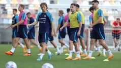 Luka Modrić, Josip Juranović na treningu u nedjelju , Foto: Nel Pavletić/PIXSELL