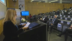 Direktorica Svjetske banke za Hrvatsku i Sloveniju Elisabetta Capannelli, Foto: HTV/HRT