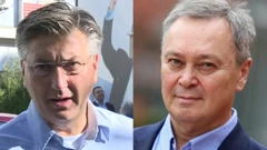 Andrej Plenković i  Zdenko Adrović 