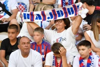 Navijači na utakmici Hajduk - HB Torshavn , Foto: Paun Paunovic  /CROPIX