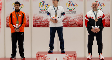 Boris Gramnjak na postolju