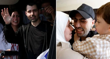 Oslobođeni izraelski talac i palestinski zatvorenik