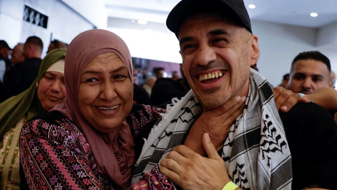 Oslobođeni palestinski zatvorenik