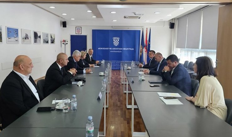Medved i Čović s udrugama HVO-a o položaju branitelja i njihovih obitelji