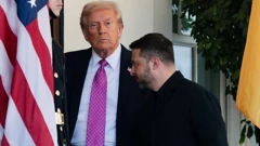 Donald Trump i Volodimir Zelenski