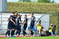 Slavlje igrača Osijeka, Foto: Ronald Goršić/CROPIX