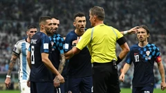 Reakcija igrača Hrvatske na odluku suca Orsata