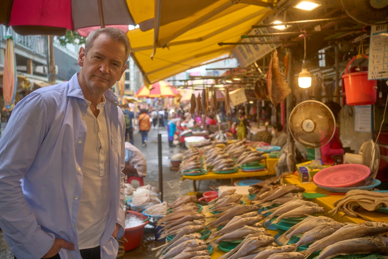 Četvrtak, 29. siječnja na Prvom , Foto: Južna Koreja s Alexanderom Armstrongom/dokumenarna serija 