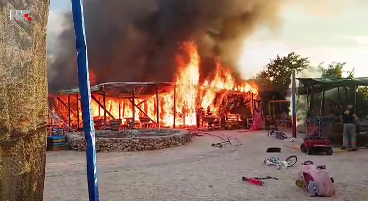 U svibnju 2025. veliki požar na ranču obitelji Baran  , Foto: HTV/HRT