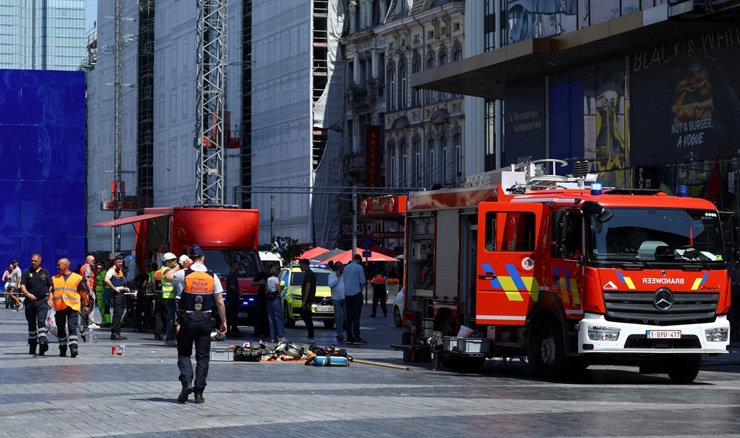 Više mrtvih u požaru na gradilištu u Bruxellesu