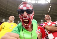 Navijači na stadionu uoči početka utakmice između Hrvatske i Belgije , Foto: Igor Kralj /Pixsell