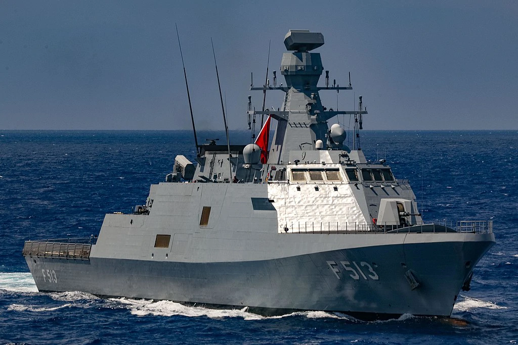 Turska korveta klase "Ada" TCG Burgazada (F-513)