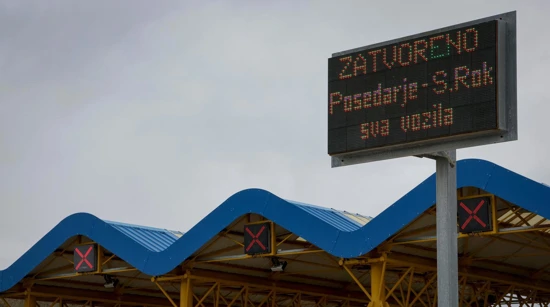 Zatvorena dionica A1 između Posedarja i Sv. Roka 