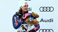 Zrinka Ljutić na pobjedničkom postolju u Killingtonu