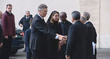Premijer Andrej Plenković u Vatikanu