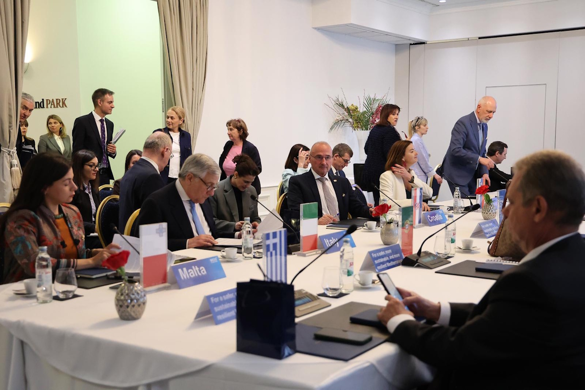 Das MED9-Treffen in Split bringt die Außenminister zusammen. 8 pxl 090426 149781966 20260409165831