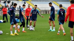 Marko Livaja na treningu u Rijeci