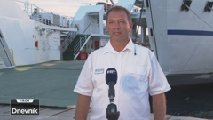 Tonko Radojković, zapovjednik trajekta "Mljet", Jadrolinija