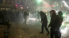 Prosvjedi u Gruziji se nastavljaju, Tbilisi, Gruzija