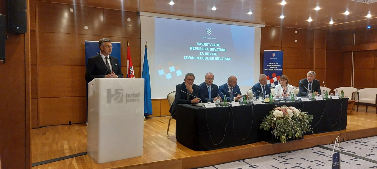 Sjednica Savjeta Vlade RH za Hrvate izvan Hrvatske, Foto: Ivana Perkovac/HRT