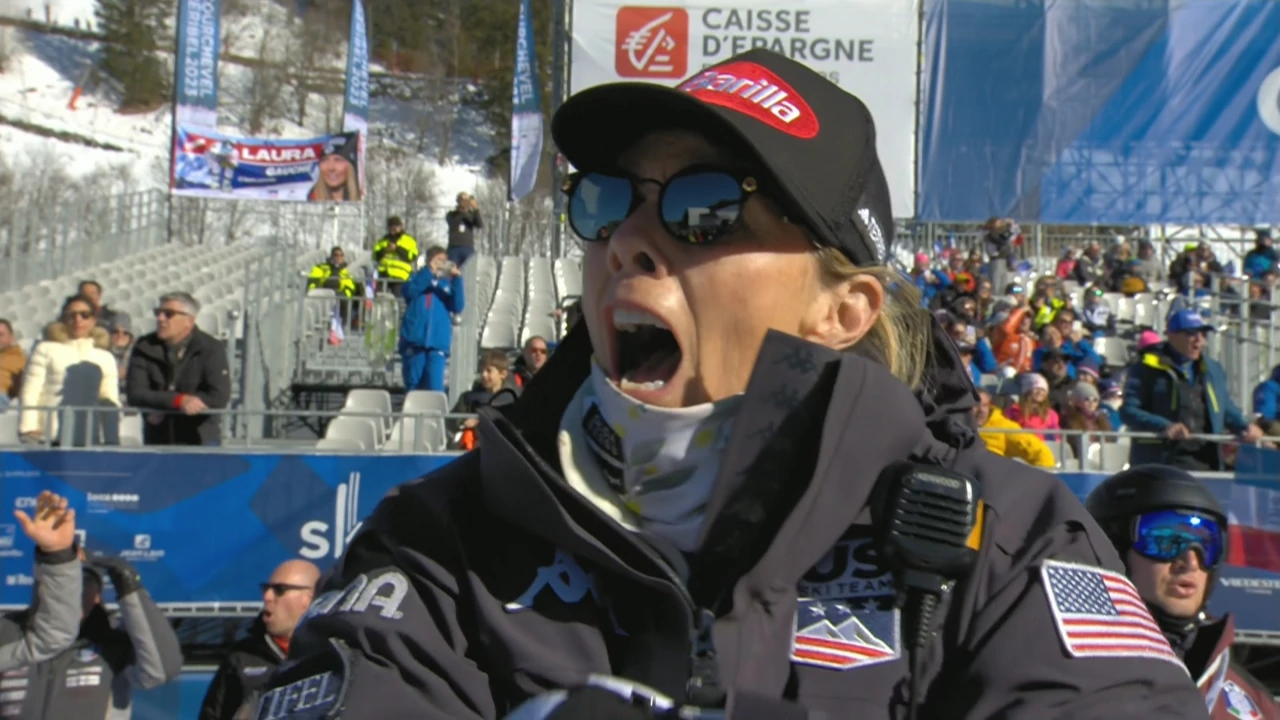Reakcija na nastup Mikaele Shiffrin, Foto: HTV/HRT