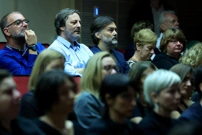 Zagreb: Komemoracija za preminulog novinara i urednika Nove TV Mislava Bagu, Foto:  Sanjin Strukić/ Pixsell