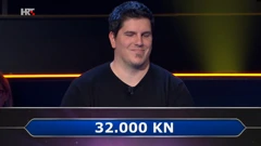 Natjecatelj Roko Sven Surać, Foto: Tko želi biti milijunaš?/HRT