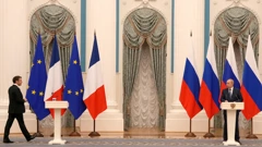 Macron s Putinom u Moskvi 
