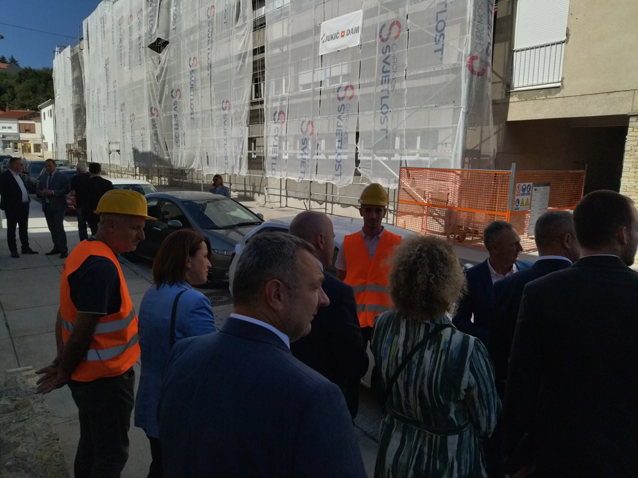 Ministar Bačić u službenom posjetu Benkovcu , Foto: M. Milin / Radio Zadar /- 