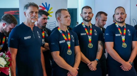 Članovi hrvatske rukometne reprezentacije gluhih