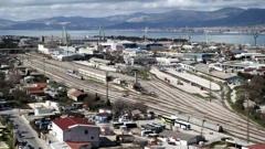 Panoramski pogled na željeznički kolodvor u Kopilici 