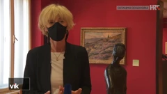 Tatijana Gareljić, voditeljica Zbirke kiparstva Moderne galerije, Foto: Vijesti iz kulture/HRT