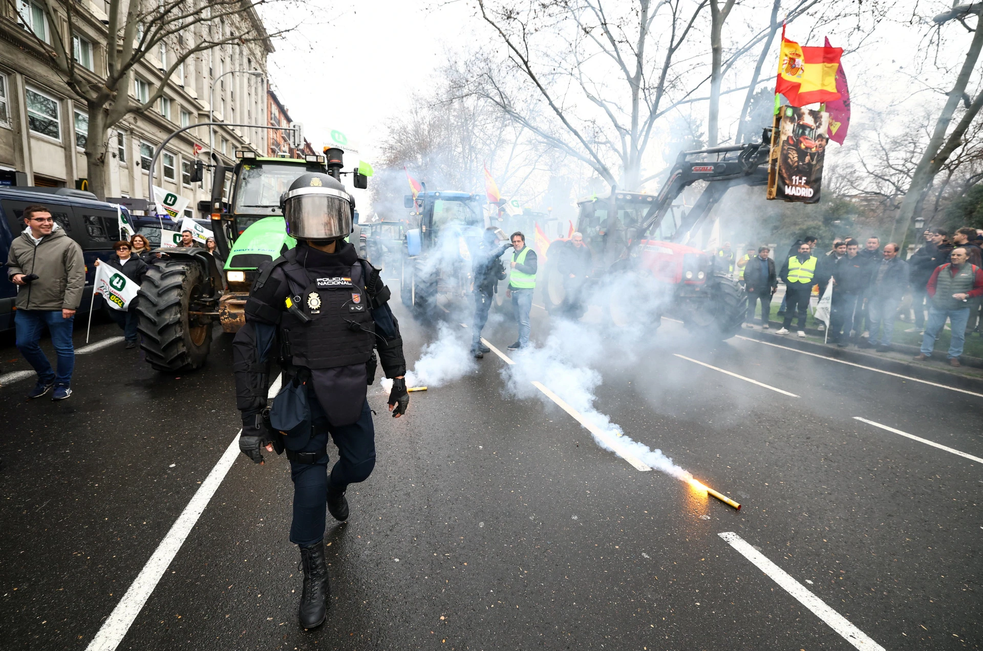 Poljoprivrednici u Madridu protiv sporazuma s Mercosurom