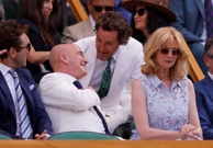 Andre Agassi i Matthew McConaughey na Wimbledonu, Foto: Andrew Couldridge/REUTERS