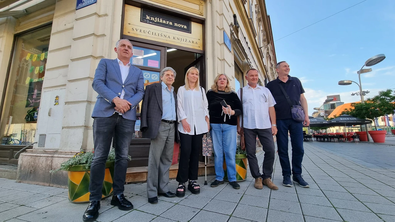 Dodjela Nagrade Anto Gardaš u osječkoj knjižari Nova