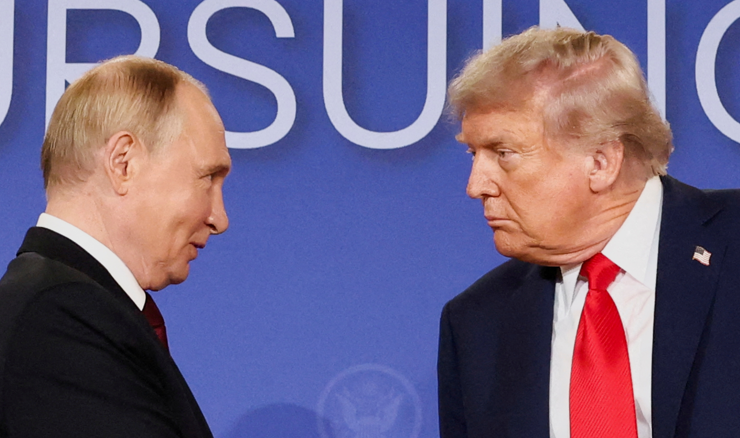 Vladimir Putin i Donald Trump 
